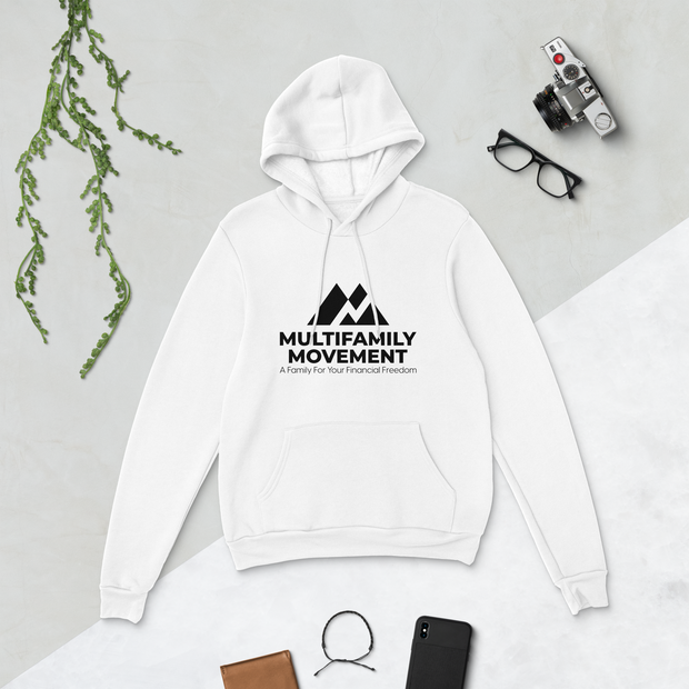 Multifamily Movement White Hoodie