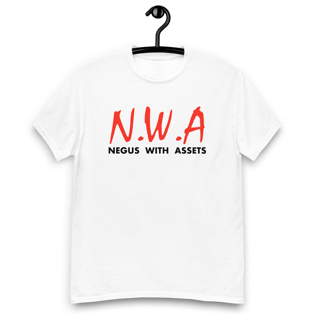 Negus with Assets White Tee